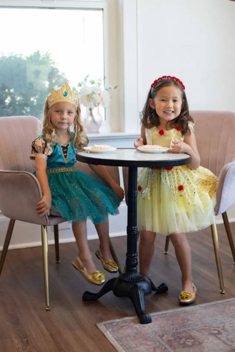 Party Dresses-Little Adventures, LLC Yellow Beauty Party Dress