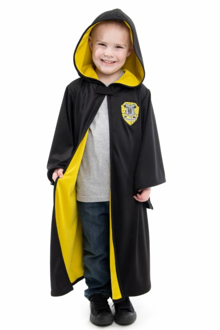 Cloaks | Wizards-Little Adventures, LLC Yellow Hooded Wizard Robe