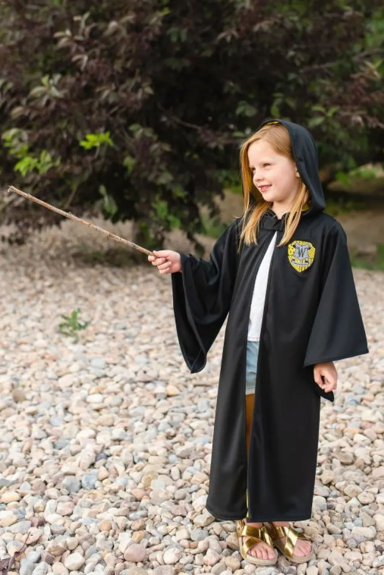 Cloaks | Wizards-Little Adventures, LLC Yellow Hooded Wizard Robe